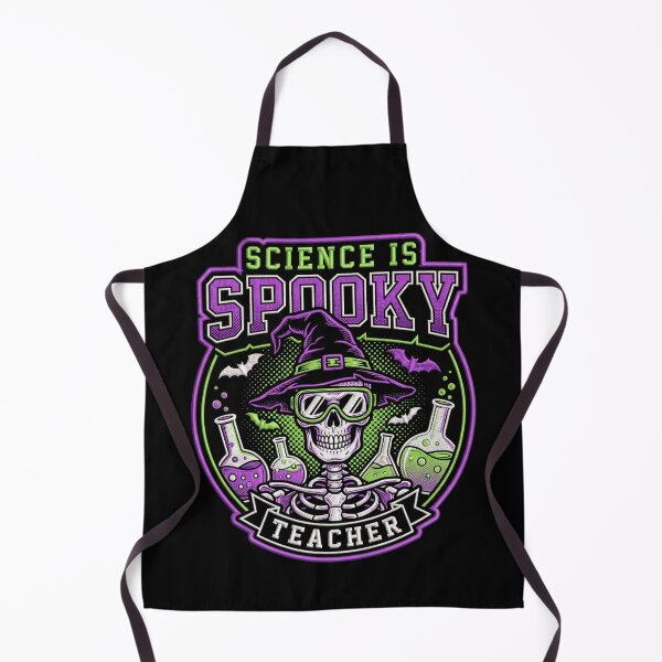 Item preview, Science Is Spooky Teacher Skeleton Lab Beakers Halloween designed and sold by TeNovaStudio.