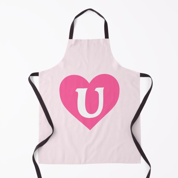 Item preview, Alphabet Letter U Pink Heart designed and sold by Jeallan Designs.