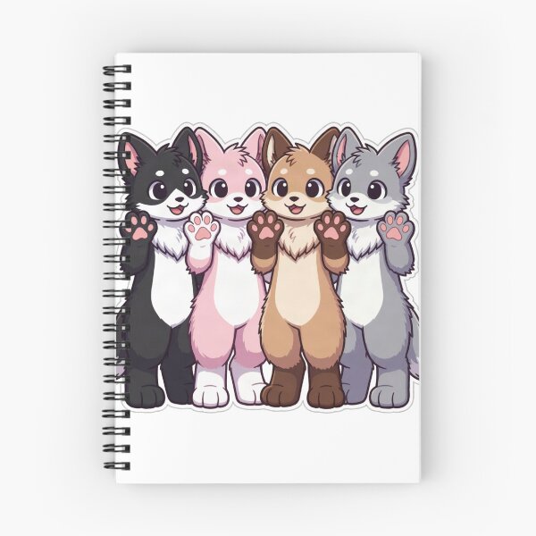 Item preview, Cute Kawaii Fur Fox Sticker | Furry fandom designed and sold by HOODYBUDSTYLES.