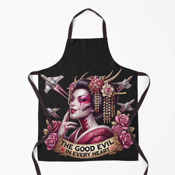 Item preview, Cyber Geisha Jet Fighter Roses designed and sold by Voodoo Store Paranormal Collections.