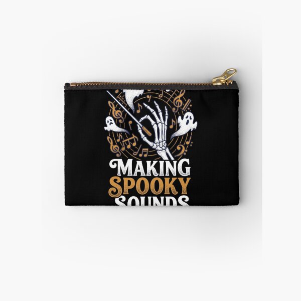 Item preview, Making Spooky Sounds Skeleton Conductor Ghost Choir Halloween designed and sold by TeNovaStudio.