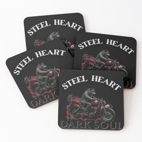 Item preview, STEEL HEART DARK SOUL DIGITAL ART W designed and sold by GoGreenlove.