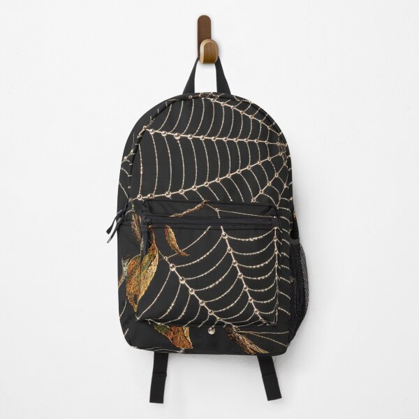 Item preview, Vintage Gothic Spiderweb Among Autumn Branches designed and sold by yayor.