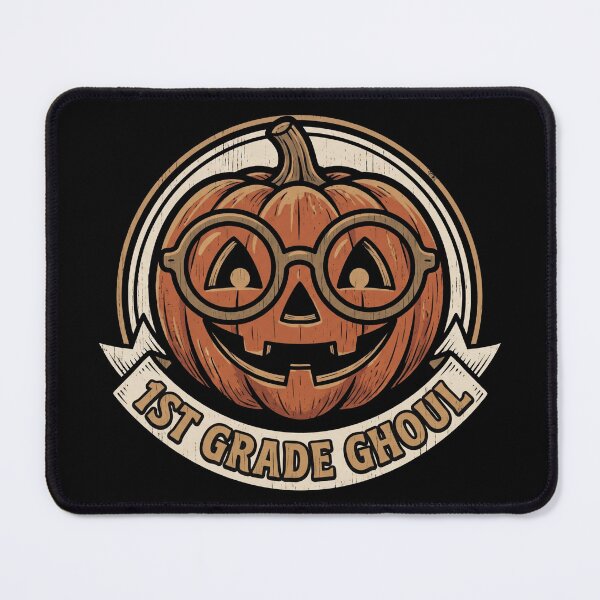 Item preview, 1st Grade Ghoul Cute Pumpkin Glasses Back To School Halloween designed and sold by TeNovaStudio.