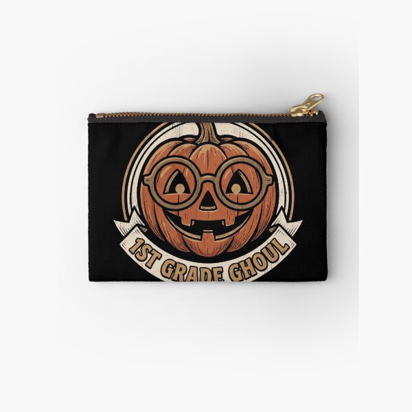 Item preview, 1st Grade Ghoul Cute Pumpkin Glasses Back To School Halloween designed and sold by TeNovaStudio.