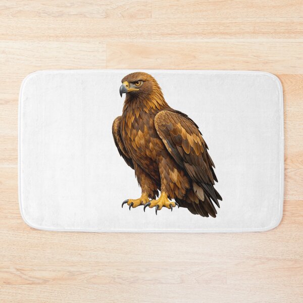 Item preview, Majestic Golden Eagle Illustration designed and sold by AmirArtisanVibe.