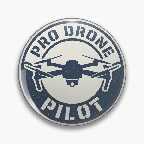 Item preview, Pro Drone Pilot Military Emblem Quadcopter Badge designed and sold by KiwiRider.