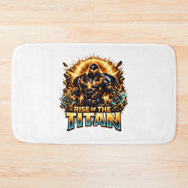 Item preview, Rise of the Titan Powerful Warrior Strength Motivation Design designed and sold by irfanshikh.
