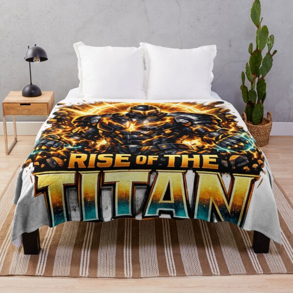 Item preview, Rise of the Titan Powerful Warrior Strength Motivation Design designed and sold by irfanshikh.