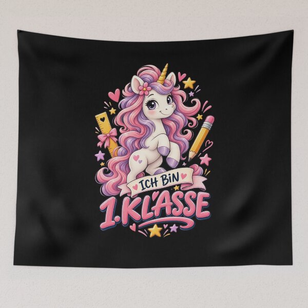 Item preview, I'm in first grade with a unicorn designed and sold by FreshPixelArt.