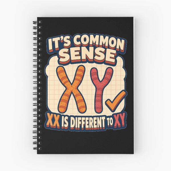 Item preview, Its Common Sense XX Is Different To XY Bold Cartoon Checkmark Art Gift for Advocates designed and sold by Nightarel.