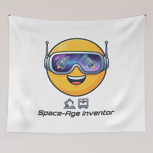 Item preview, Space-Age Inventor designed and sold by ritusdesigns.