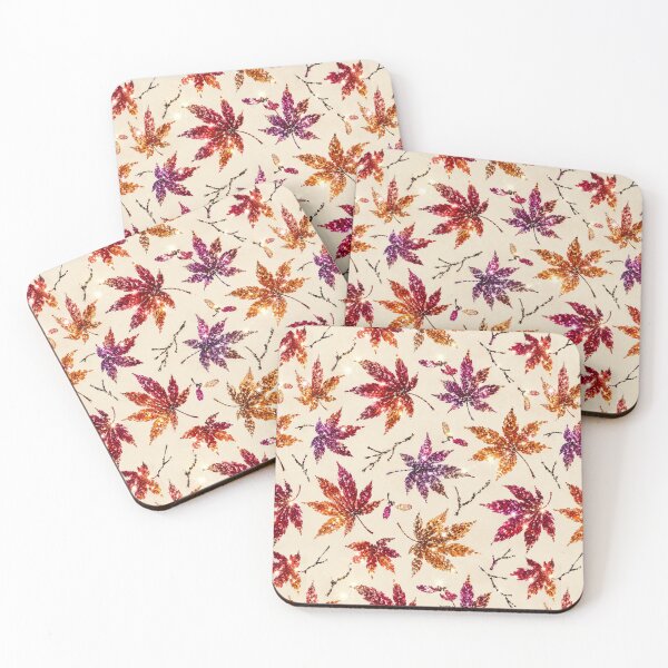 Item preview, Shimmering Japanese Maple Leaves designed and sold by PurrfectWhisper.
