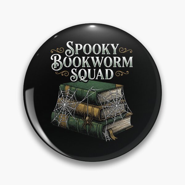 Item preview, Spooky Bookworm Squad Vintage Books Spiderweb Halloween designed and sold by TeNovaStudio.