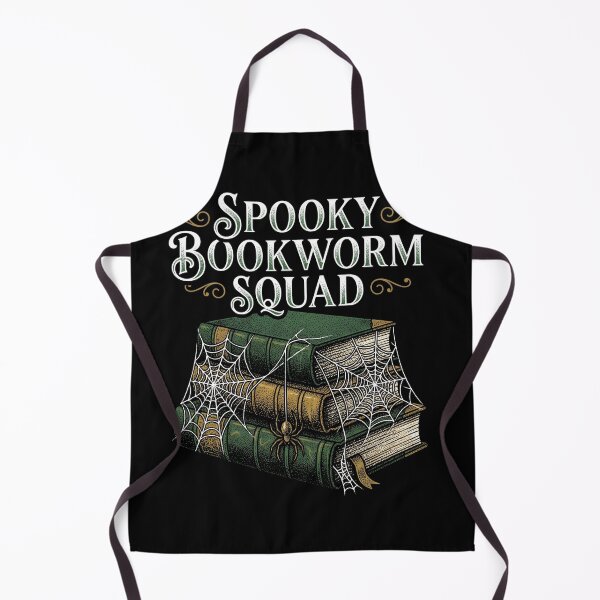 Item preview, Spooky Bookworm Squad Vintage Books Spiderweb Halloween designed and sold by TeNovaStudio.