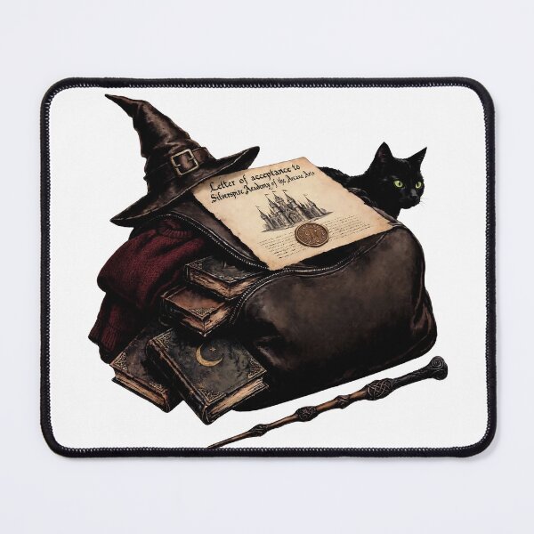 Item preview, Letter of Acceptance to Wizard Academy - Dark Academia designed and sold by Neurospicy Trolls.