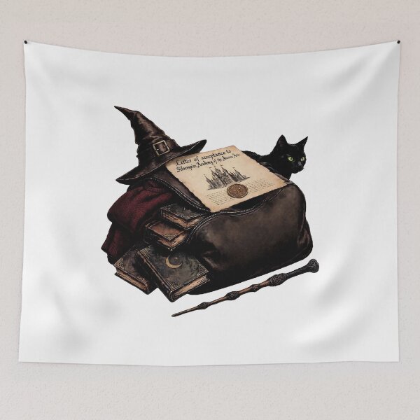 Item preview, Letter of Acceptance to Wizard Academy - Dark Academia designed and sold by Neurospicy Trolls.