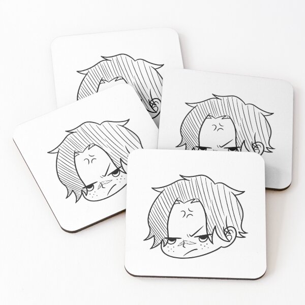 Item preview, Bound by Scars — Ace from One Piece Sketch designed and sold by TheStickLab.