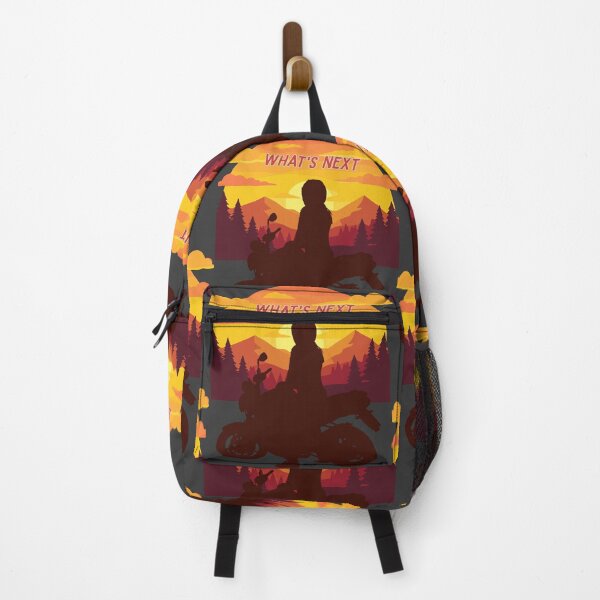 Item preview, What's Next? | Motorbike Adventure Sunset Design designed and sold by AppealingVibes.