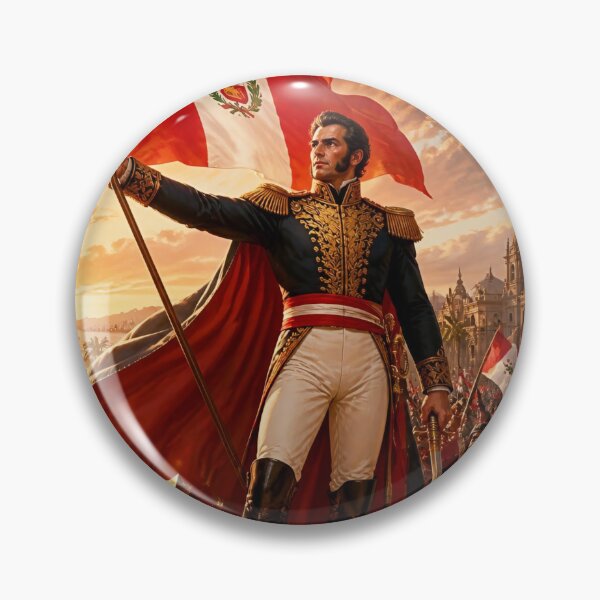 Item preview, José de San Martín the Liberator designed and sold by Perú Heroico.