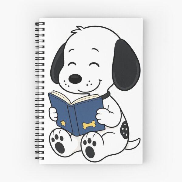 Item preview, Snoopy Reading Time Cute Puppy  designed and sold by ExploreAura Studio.