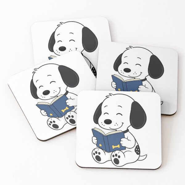 Item preview, Snoopy Reading Time Cute Puppy  designed and sold by ExploreAura Studio.