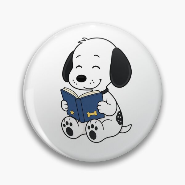 Item preview, Snoopy Reading Time Cute Puppy  designed and sold by ExploreAura Studio.