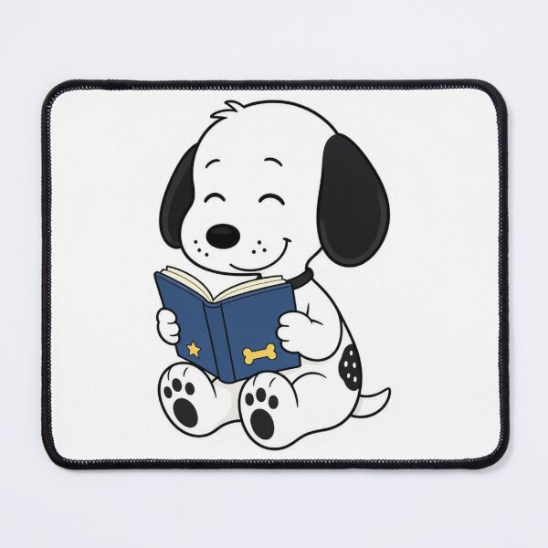 Item preview, Snoopy Reading Time Cute Puppy designed and sold by ExploreAura Studio.