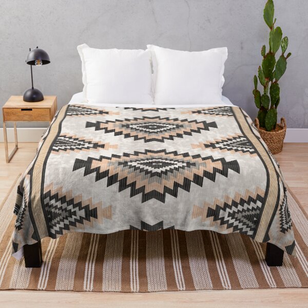 Item preview, Rustic Scandi Boho Southwestern Diamond Area Rug designed and sold by Momoko-Hikaru.
