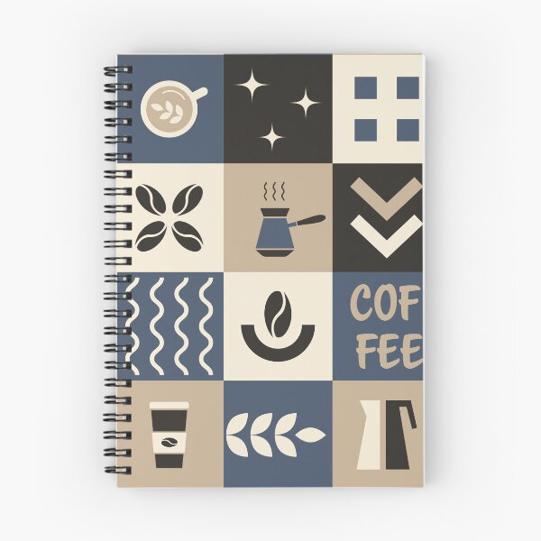 Item preview, Coffee Geometric Square Pattern designed and sold by IrynaAlex.