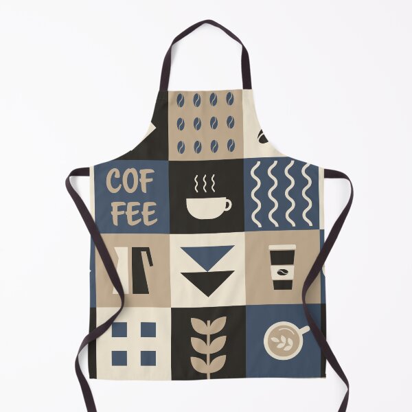 Item preview, Coffee Geometric Square Pattern designed and sold by IrynaAlex.