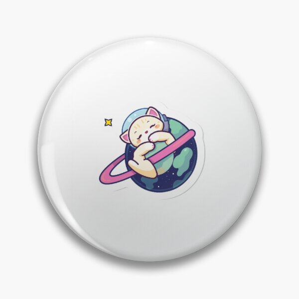 Item preview, Pixel Purr-fect Orbit designed and sold by One More Run.