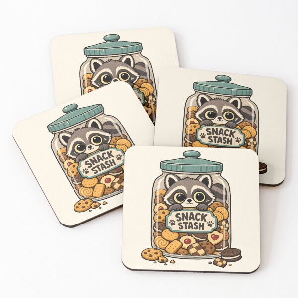 Item preview, Raccoon Snack Bandit designed and sold by ChocoMellowCo.
