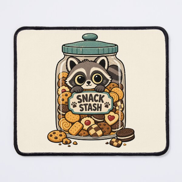 Item preview, Raccoon Snack Bandit designed and sold by ChocoMellowCo.