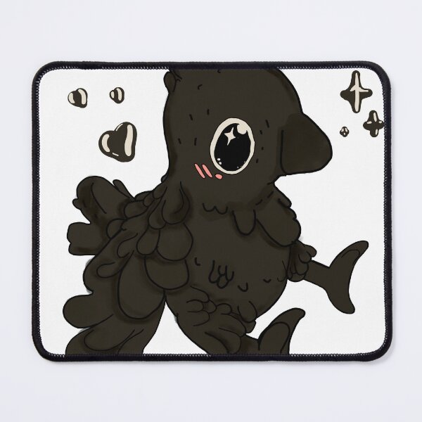 Item preview, Kawaii Baby Crow Chibi Gothic Bird designed and sold by kuwagatamushi.