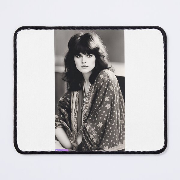 Item preview, A I LINDA RONSTADT FAN ART BW designed and sold by DeniseFFulmer12.