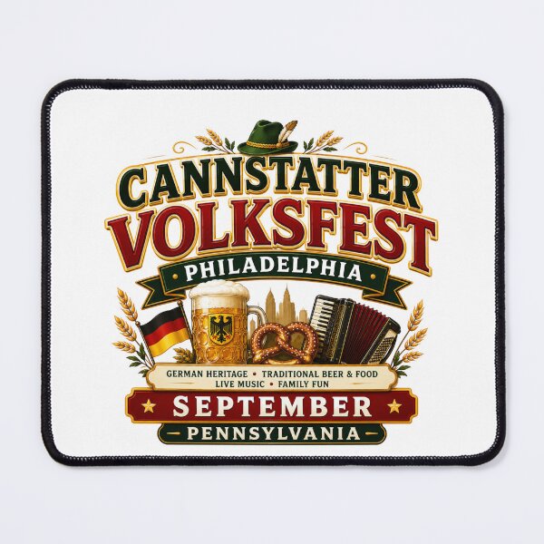 Item preview, Cannstatter Volksfest Philadelphia Traditional Festival Celebration designed and sold by IRON WINGS /USAF.