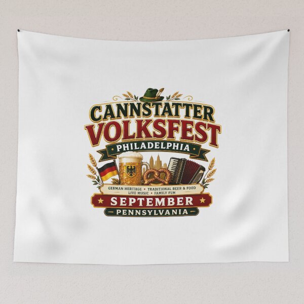 Item preview, Cannstatter Volksfest Philadelphia Traditional Festival Celebration designed and sold by IRON WINGS /USAF.