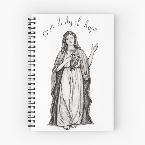 Item preview, Our Lady of Hope designed and sold by Burning Heart Shop.