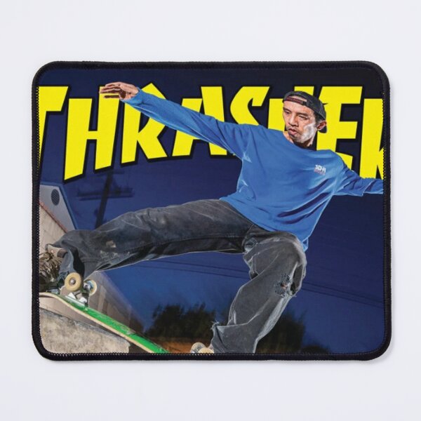 Item preview, Thrasher Skateboard Skate Design Art Print Poster Wall Tee Vest  designed and sold by Cool Robot Bro..