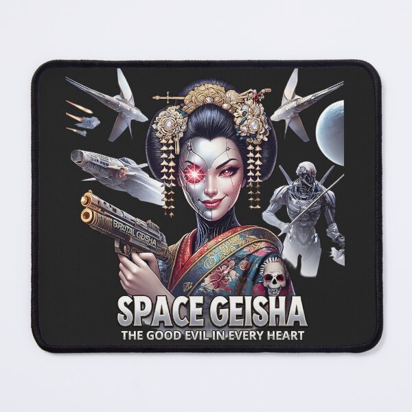 Item preview, Space Geisha Cyborg Gun Spaceship designed and sold by Voodoo Store Paranormal Collections.