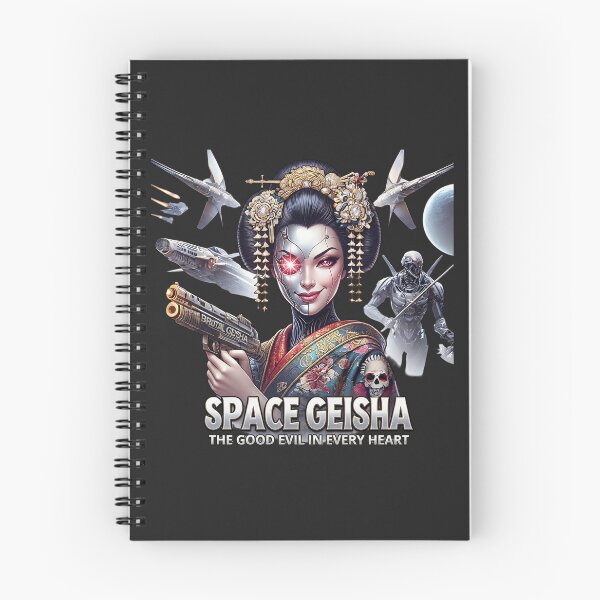Item preview, Space Geisha Cyborg Gun Spaceship designed and sold by Voodoo Store Paranormal Collections.