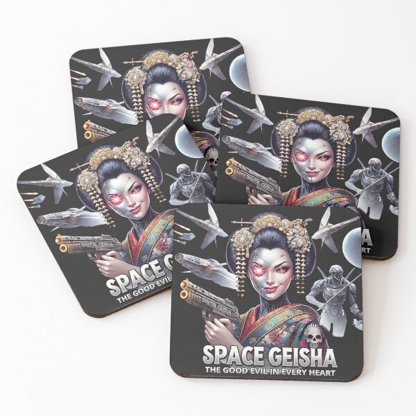 Item preview, Space Geisha Cyborg Gun Spaceship designed and sold by Voodoo Store Paranormal Collections.
