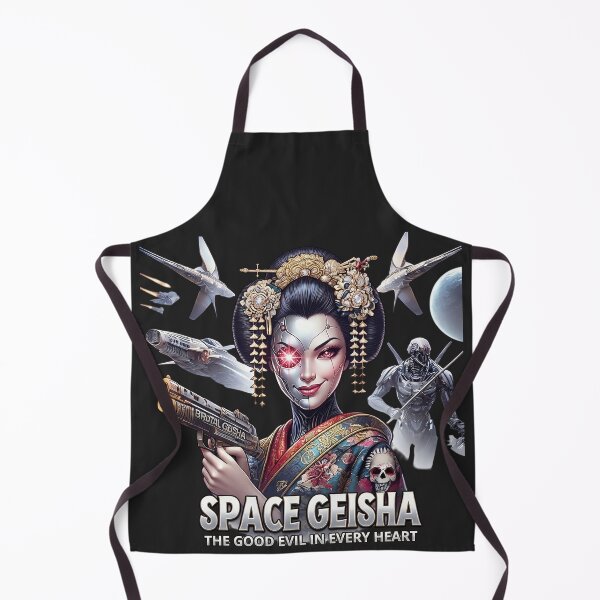 Item preview, Space Geisha Cyborg Gun Spaceship designed and sold by Voodoo Store Paranormal Collections.