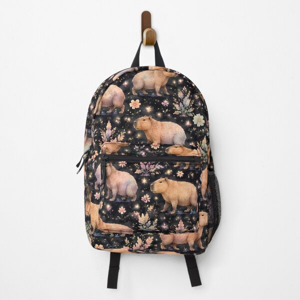 Item preview, Capybara Floral Fantasy Pattern designed and sold by RkskArt.