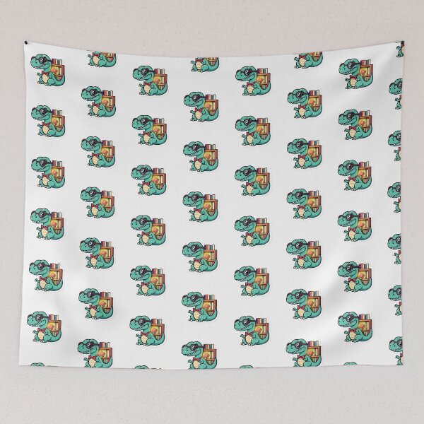 Item preview, Pixel Tea-Rex Librarian designed and sold by One More Run.