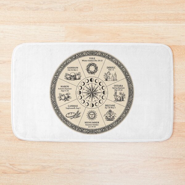 Item preview, Wheel of the Year - Pagan Wiccan Sabbats Calendar designed and sold by Neurospicy Trolls.