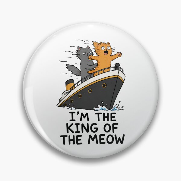 Item preview, King Of The Meow Cat Ship designed and sold by MonkiFlipp.