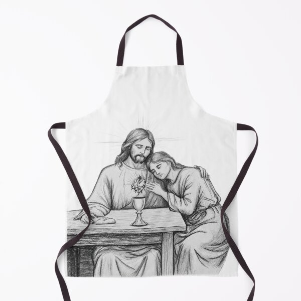 Item preview, John Leaning on the Heart of Jesus designed and sold by Burning Heart Shop.