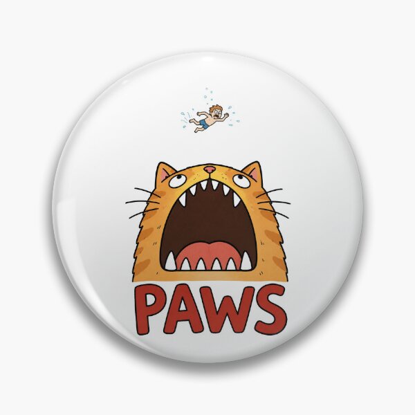 Item preview, Paws Before You Swim Cat designed and sold by MonkiFlipp.